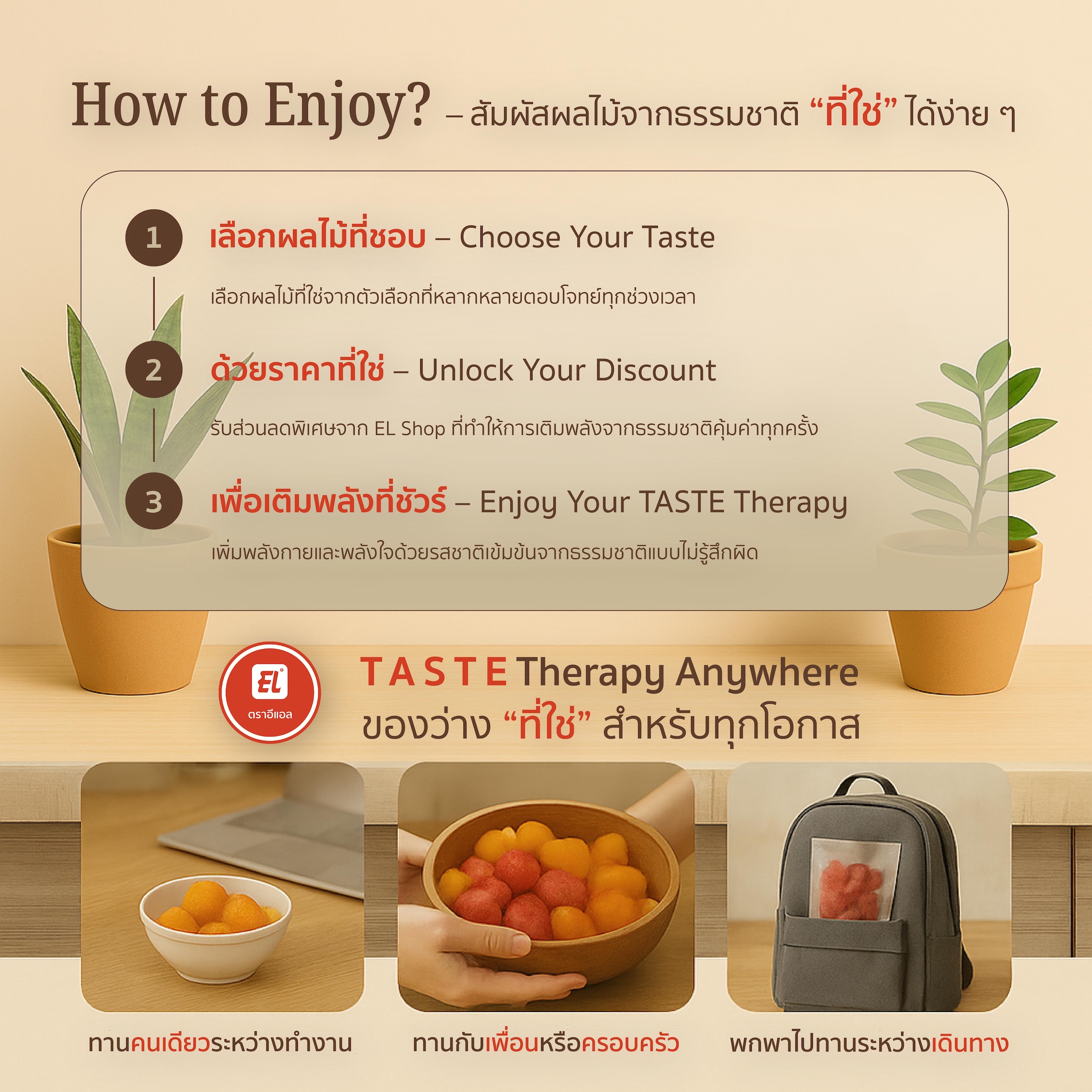 ตราอีแอล บ๊วยเค็ม – EL Signature+ (ซองใหญ่) ตราอีแอล บ๊วยเค็ม – EL Signature+ (ซองใหญ่)