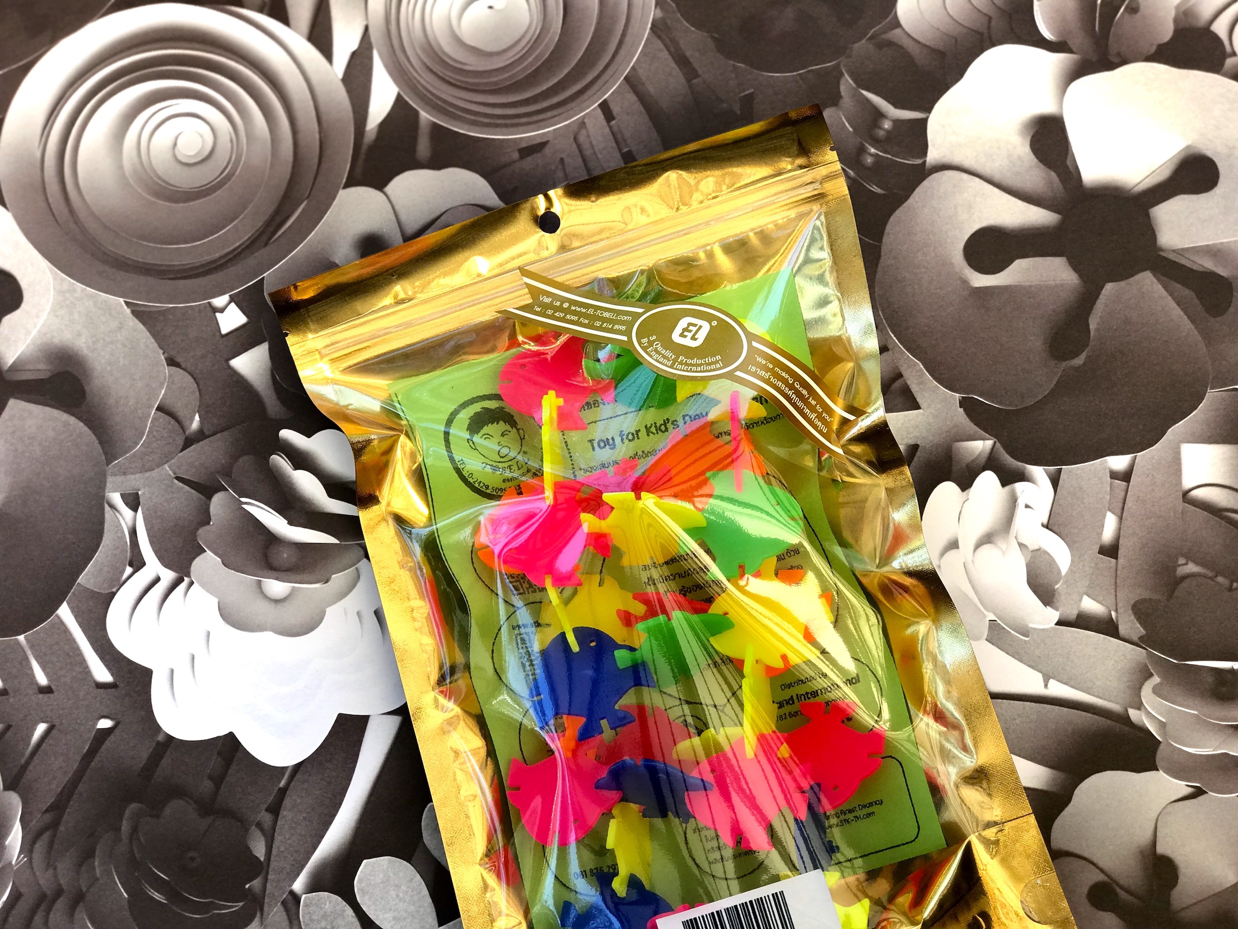 ชุดตัวต่อปลา