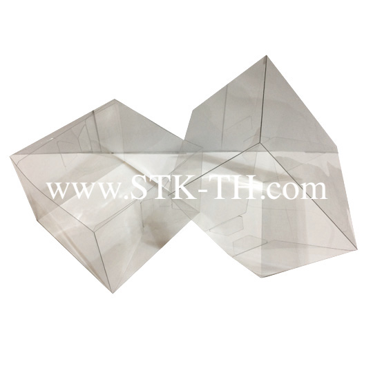 กล่องพลาสติกใส DIY พับได้ L